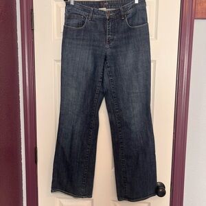 Wörn High-Rise Straight-Leg Jeans in Dark Indigo